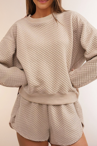 Winter Birch Quilted Loungewear Penn and Pearl