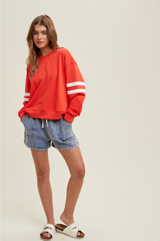 The Varsity Pullover by Penn + Pearl