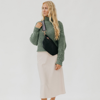 Westlyn Woven Bum Bag Black by The Brand Rally