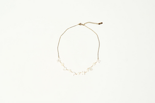 Mother Necklace - Gold + Pearl