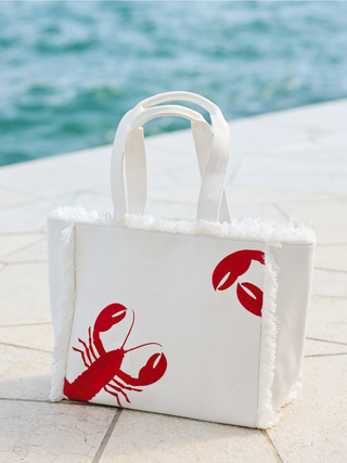 Red Claw Carryall by Penn and Pearl