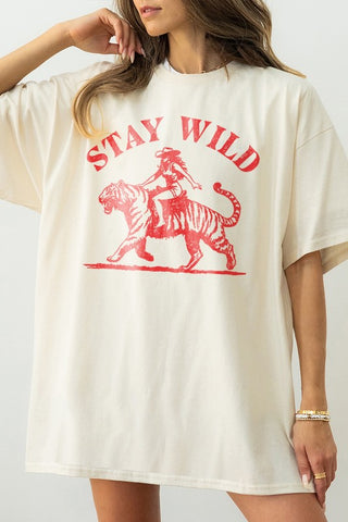 Tigress Stay Wild Tee